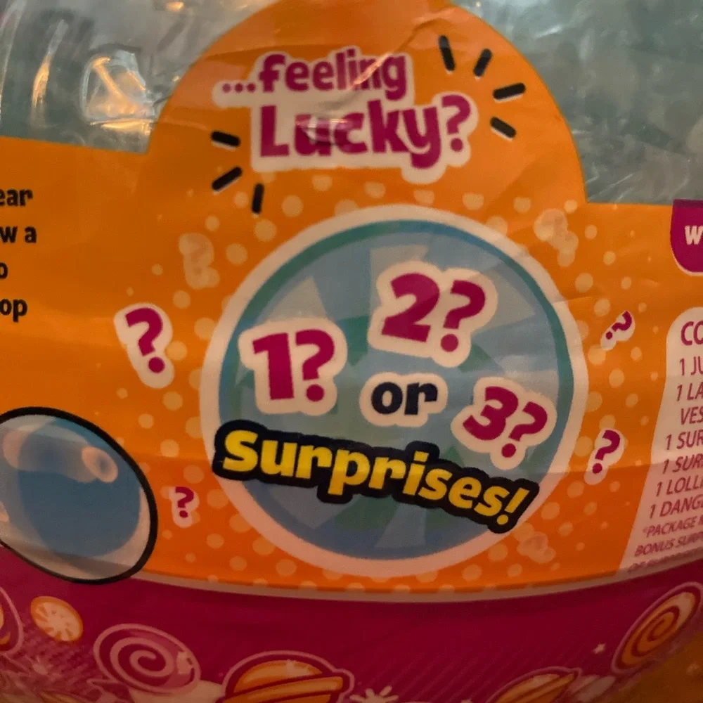 💕🐻LOVEtheCURLY BEAR🐻💕PIKMI POPS SURPRISE! JUMBO scented PLUSH UNOPENED 🤩NEW🤩